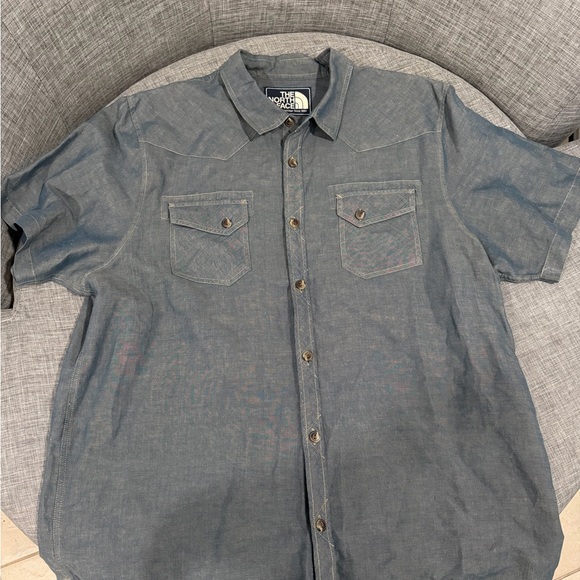 The North Face Other - The North Face Men's Vintage Blue Casual Shirt